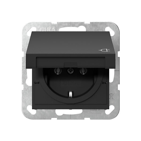 Gira Steckdose KD Schwarz 4454005